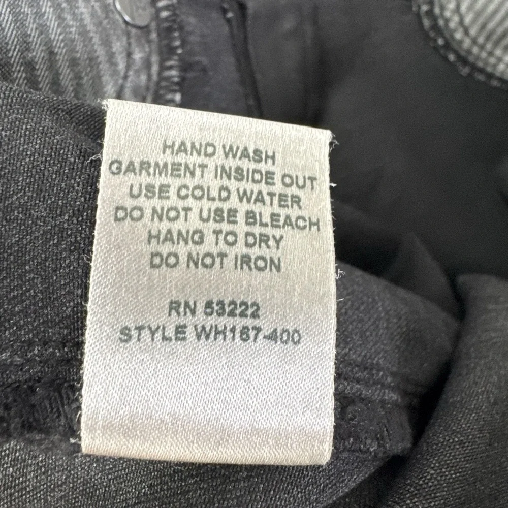 Vizcaino Women Silver/Gray‎ Shimmery Skinny Pants Size 27